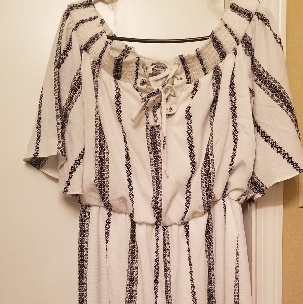 "Off the shoulder" Romper pants